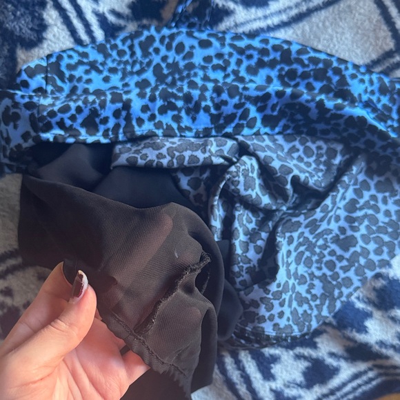 FLYNN SKYE• blue slip dress - Picture 7 of 7